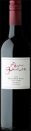 Five Geese The Pippali Old Vine Shiraz 2018