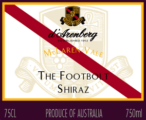 d'Arenberg Footbolt Shiraz 2021