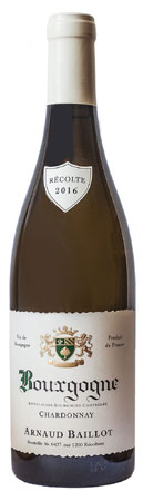 Arnaud Baillot Bourgogne Chardonnay AC 2021 (per 6 pack)