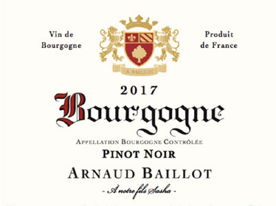 Arnaud Baillot La Montage Bourgogne Pinot Noir AC 2021 (per 6 pack)