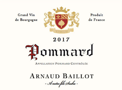 Arnaud Baillot Pommard Vieilles Vignes 2021