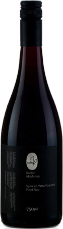 Burton McMahon Syme on Yarra Vineyard Pinot Noir 2023