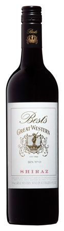 Best's Great Western Bin 0 Shiraz 2020 (per 6 pack)