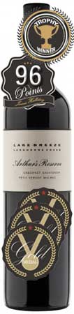 Lake Breeze Arthur’s Reserve Cabernet Sauvignon Petit Verdot Malbec 2021 