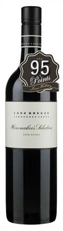 Lake Breeze 'Winemakers Selection' Shiraz 2019