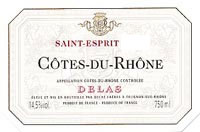 Delas Freres Cotes-du-Rhone 'Saint Esprit' Rouge 2021