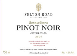 Felton Road Bannockburn Pinot Noir 2023