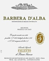 Bruno Giacosa AA Falletto Barbera d'Alba 2020