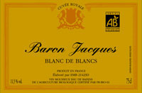 Baron Jacques Brut Blanc de Blancs NV (per six pack) 