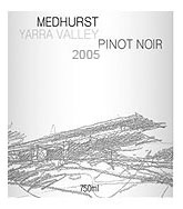 Medhurst Reserve Pinot Noir 2018 (per 6 pack)