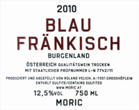 Moric Burgenland Blaufrankisch 2021