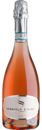 San Silvestro Neboise Nebbiolo D'Alba Brut Rose Methode Classico DOC 2019