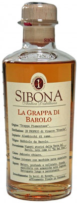 Sibona Graduata Grappa Linea Di Barolo 500ml