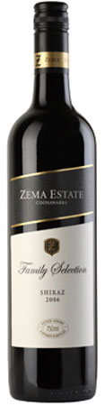 Zema Estate Family Selection Shiraz 2016